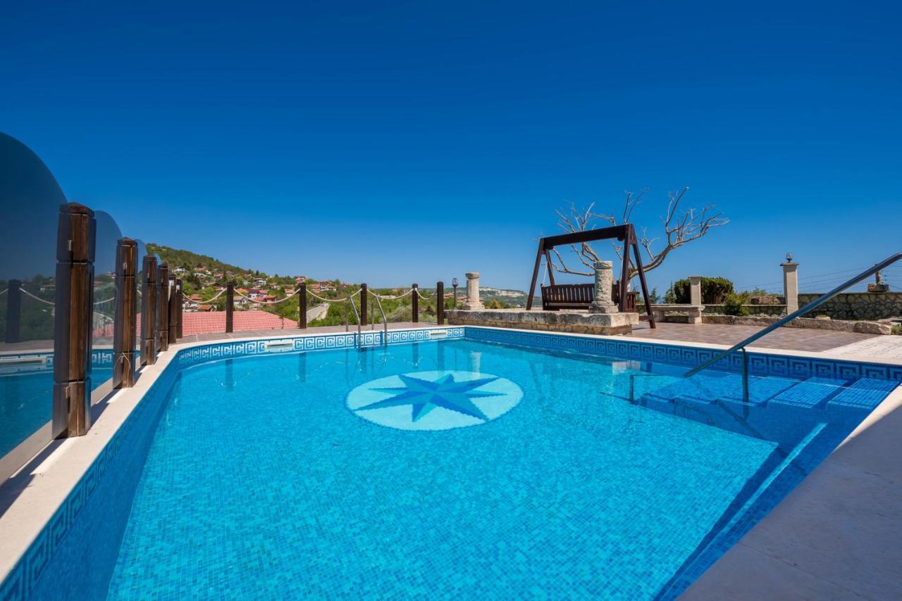 Villa Cook With Sea View - Heated Pool - At Balchik Exterior photo