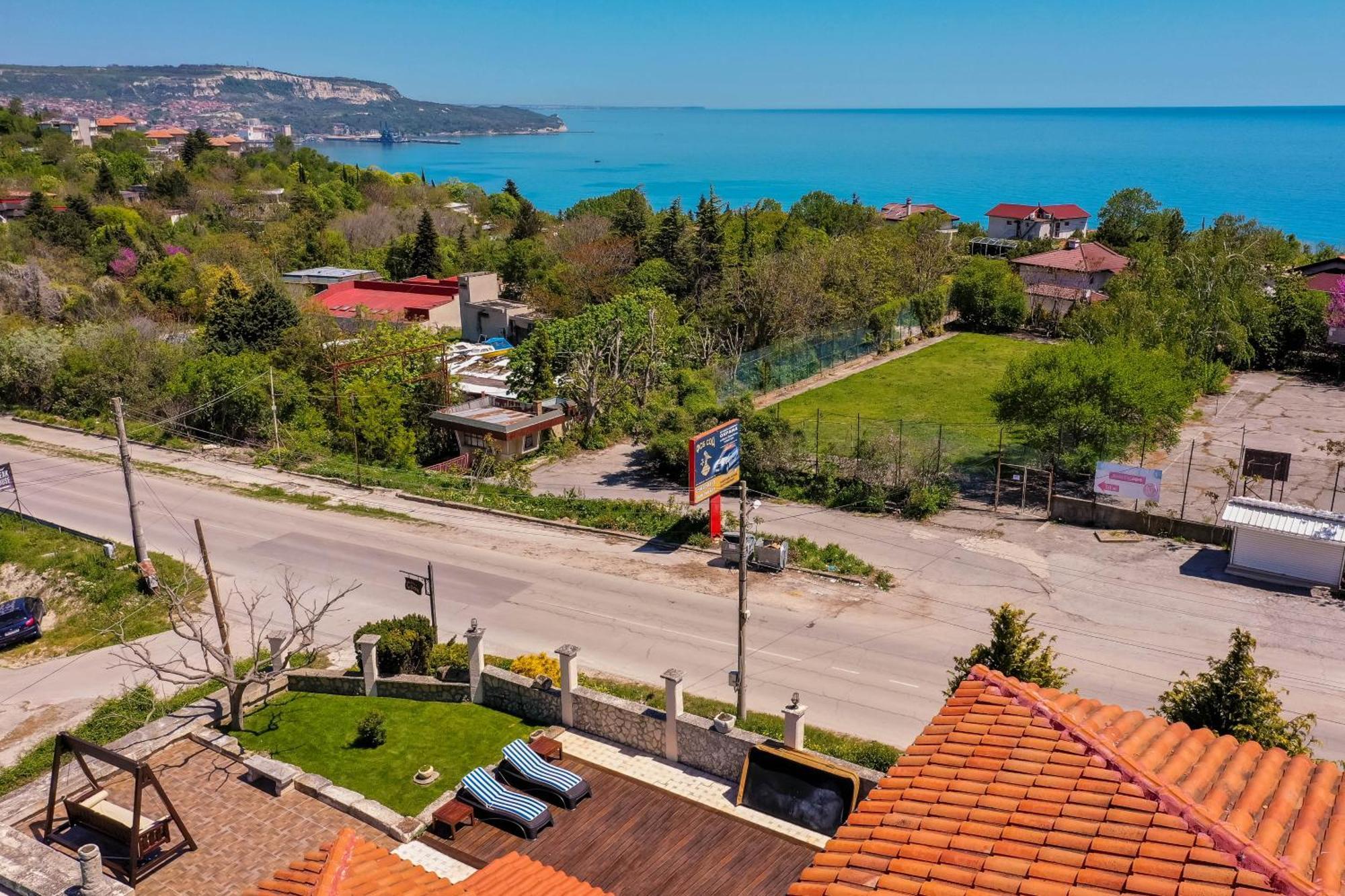 Villa Cook With Sea View - Heated Pool - At Balchik Exterior photo